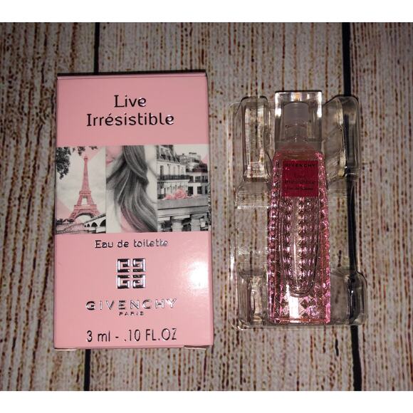 Live Irresistible by Givenchy EDT for Women .10 oz - 3 ml NEW IN BOX - Picture 1 of 9